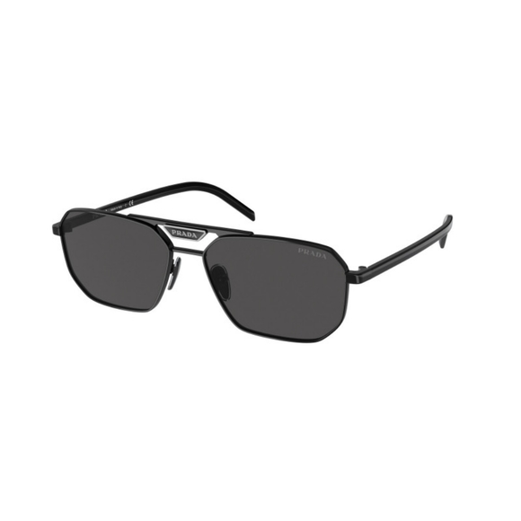 NEW UNISEX PRADA PR58YS 1AB5S0 SUNGLASSES BLACK SPR 58Y NEW PRADA PR 58YS - Picture 3 of 7